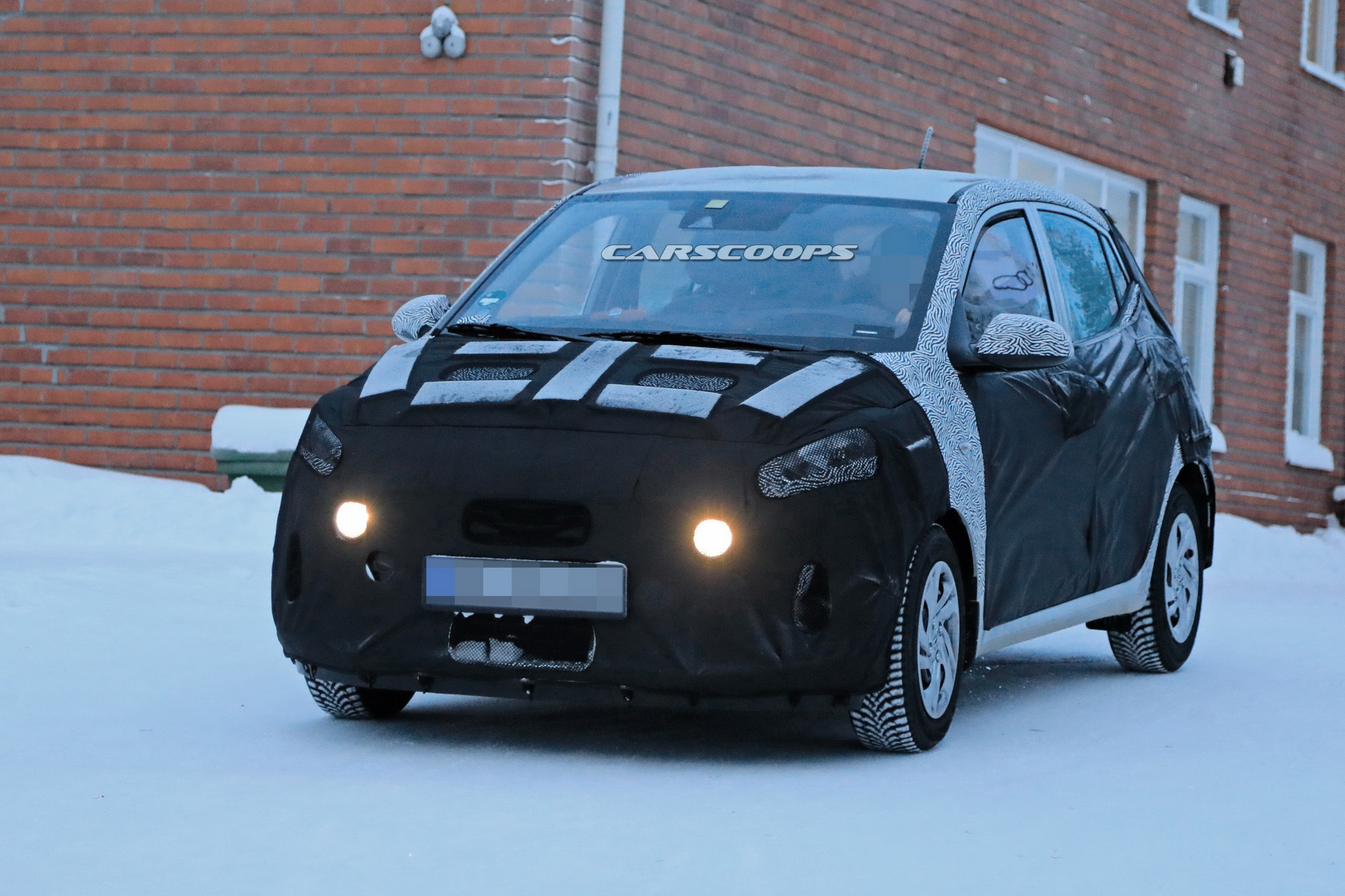 2020 hyundai i10 spied inside out 6 New Hyundai i10 City Car Coming With Bigger Infotainment Screen