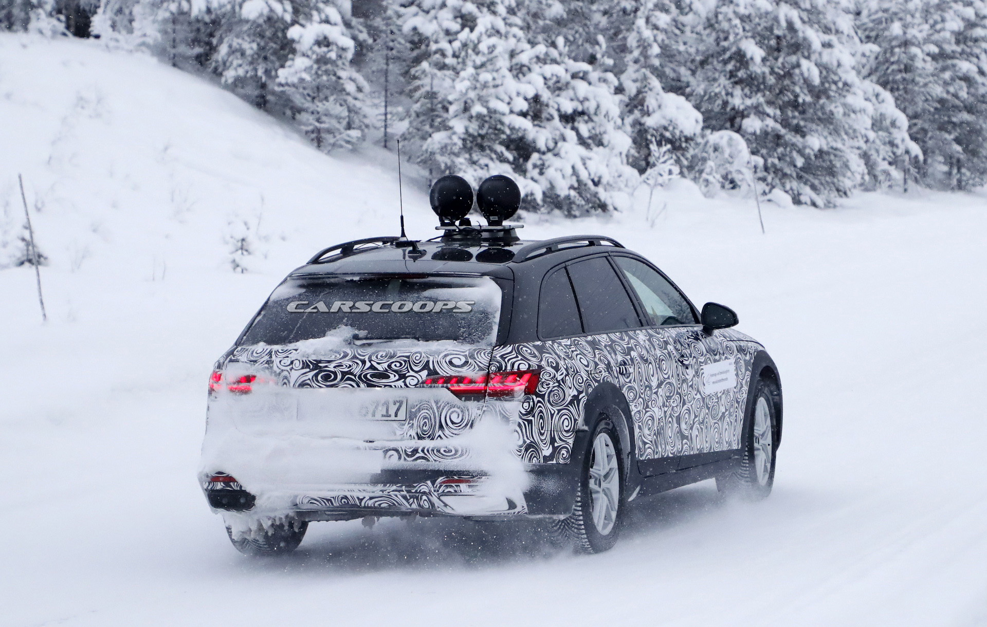 audi a4 allroad facelift spy shots 12 2020 Audi A4 Allroad Facelift Coming With Q8-Inspired Styling