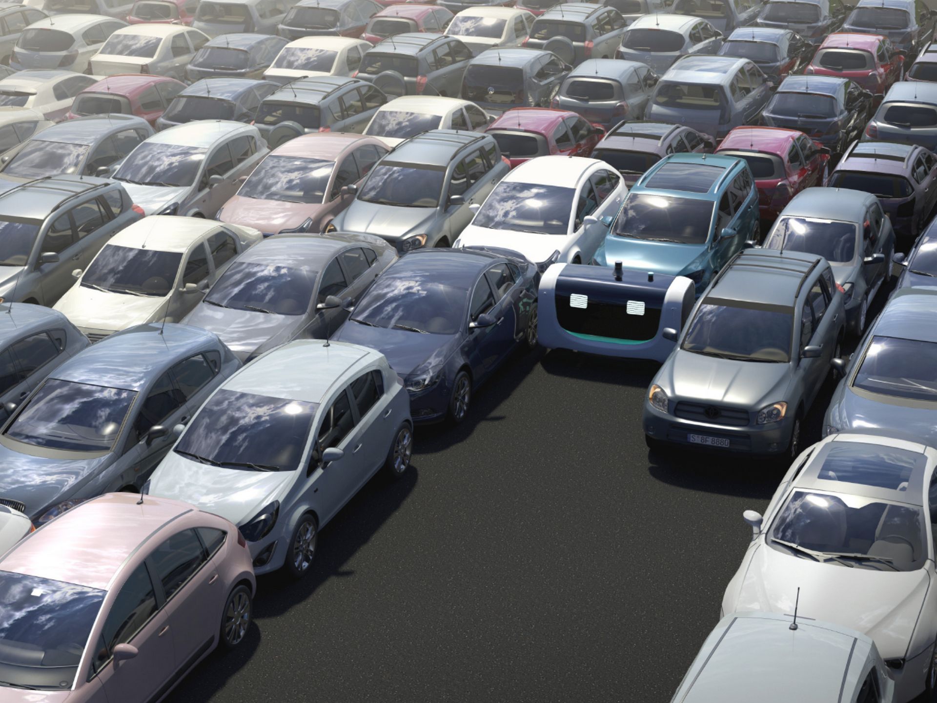 Robot-Valet-7 Robot Valets Will Park Your Car At London’s Gatwick Airport