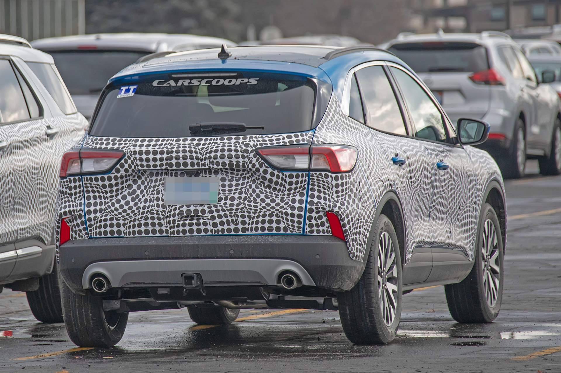 2020 Ford Escape:Kuga spy shots 13 2020 Ford Escape To Have Three Engines, Including A Three-Cylinder