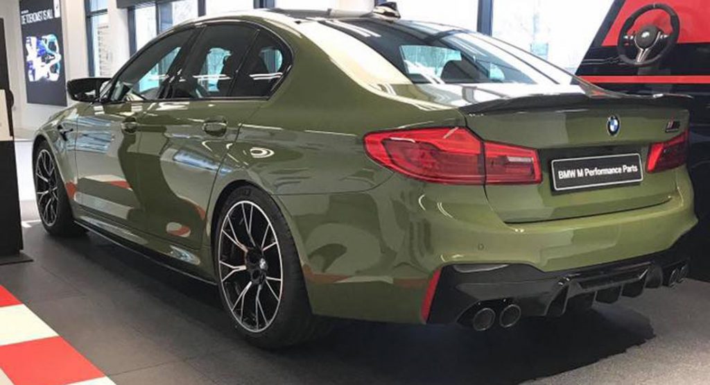  BMW M5 Painted In Urban Green Individual Is Sure To Get Your Attention