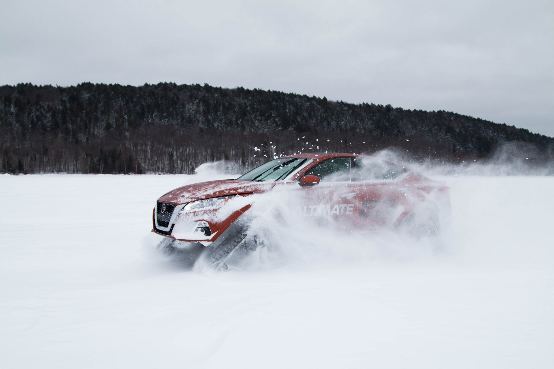 Nissan Altima-te AWD-33 Nissan Celebrates The AWD Altima By Giving It Tracks
