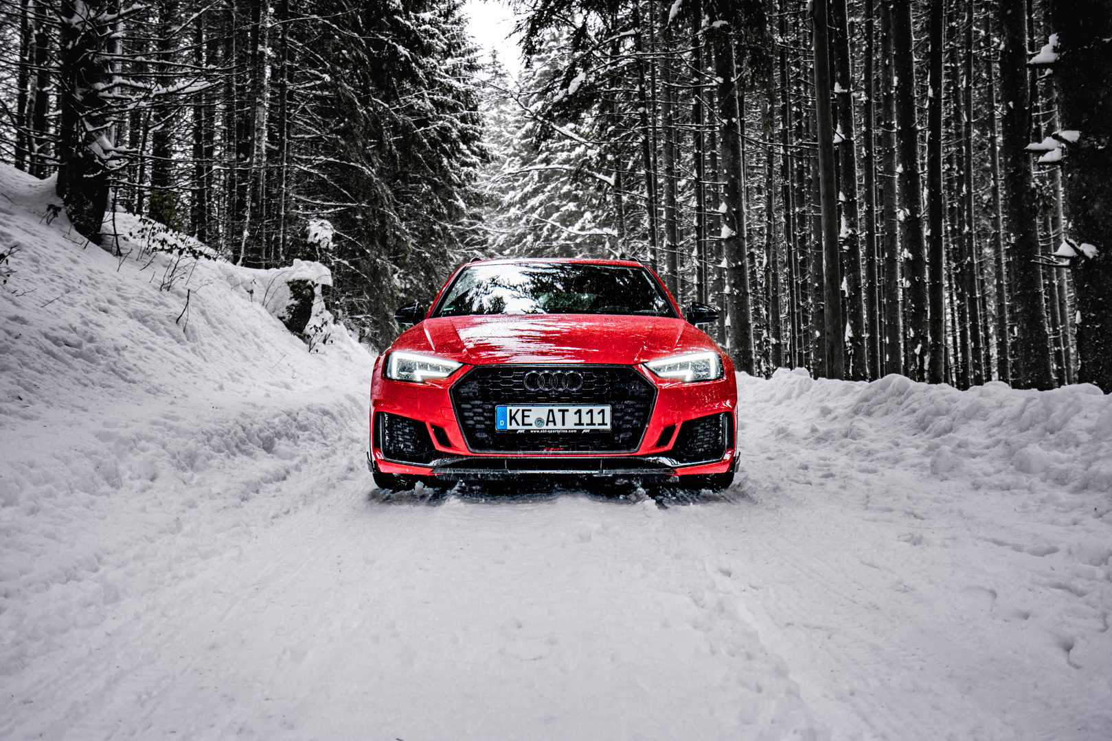 audi rs4 avant abt tuning 2 ABT Sportline Audi RS4+ Is A 500+ PS Snow-Conquering Super Estate