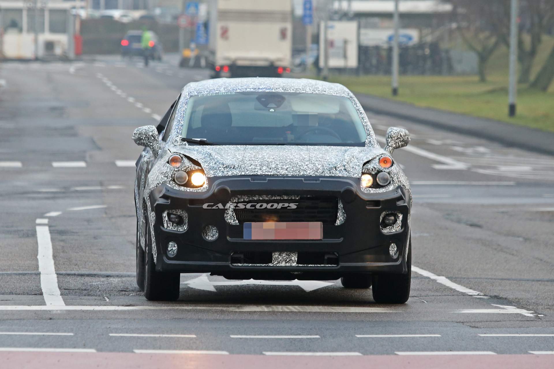 Ford Fiesta-based SUV prototype spy shots 1 New Ford Fiesta-Based SUV Will Replace EcoSport, Could Be Called Puma