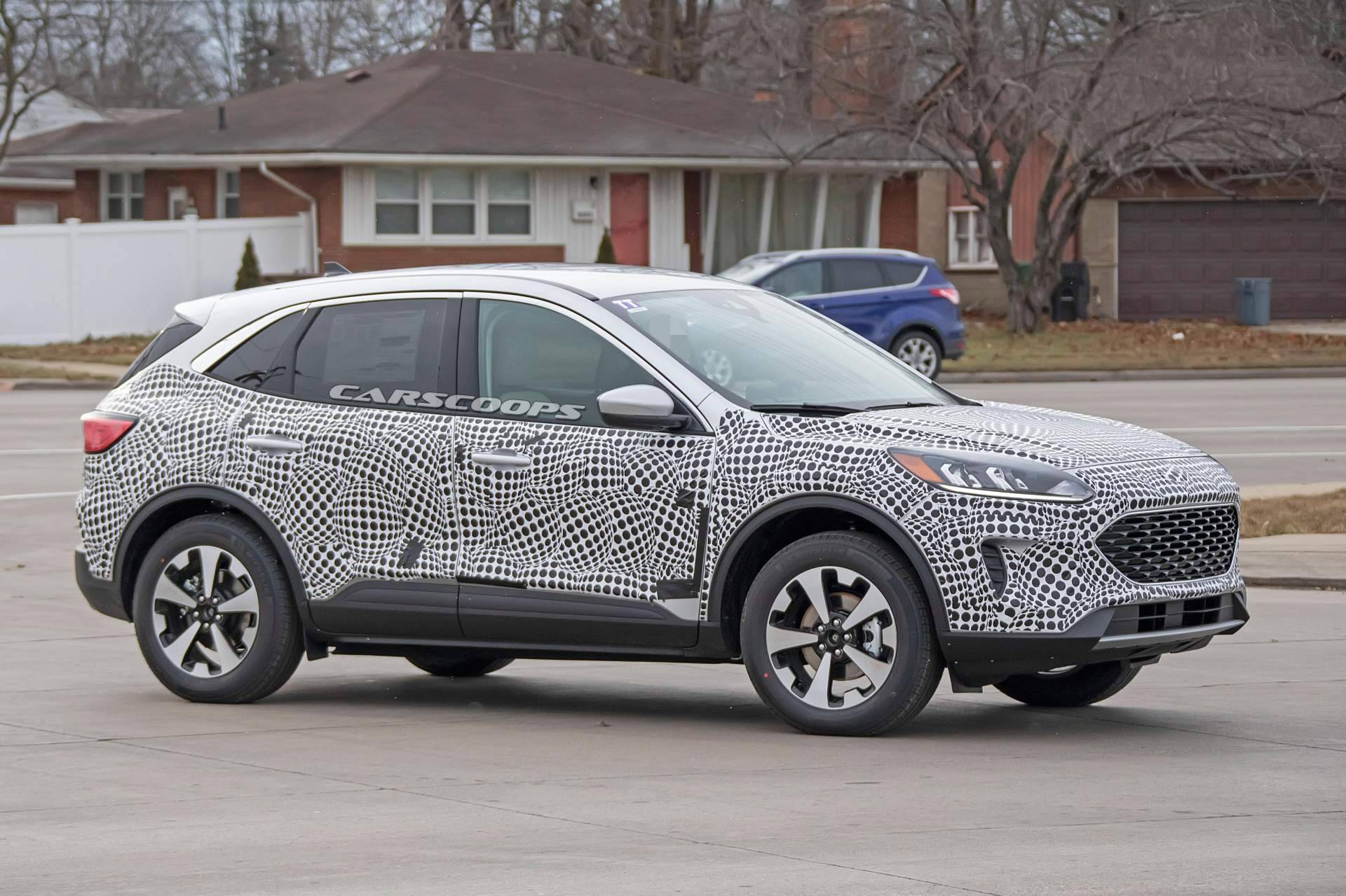 2020 Ford Escape:Kuga spy shots 5 2020 Ford Escape To Have Three Engines, Including A Three-Cylinder