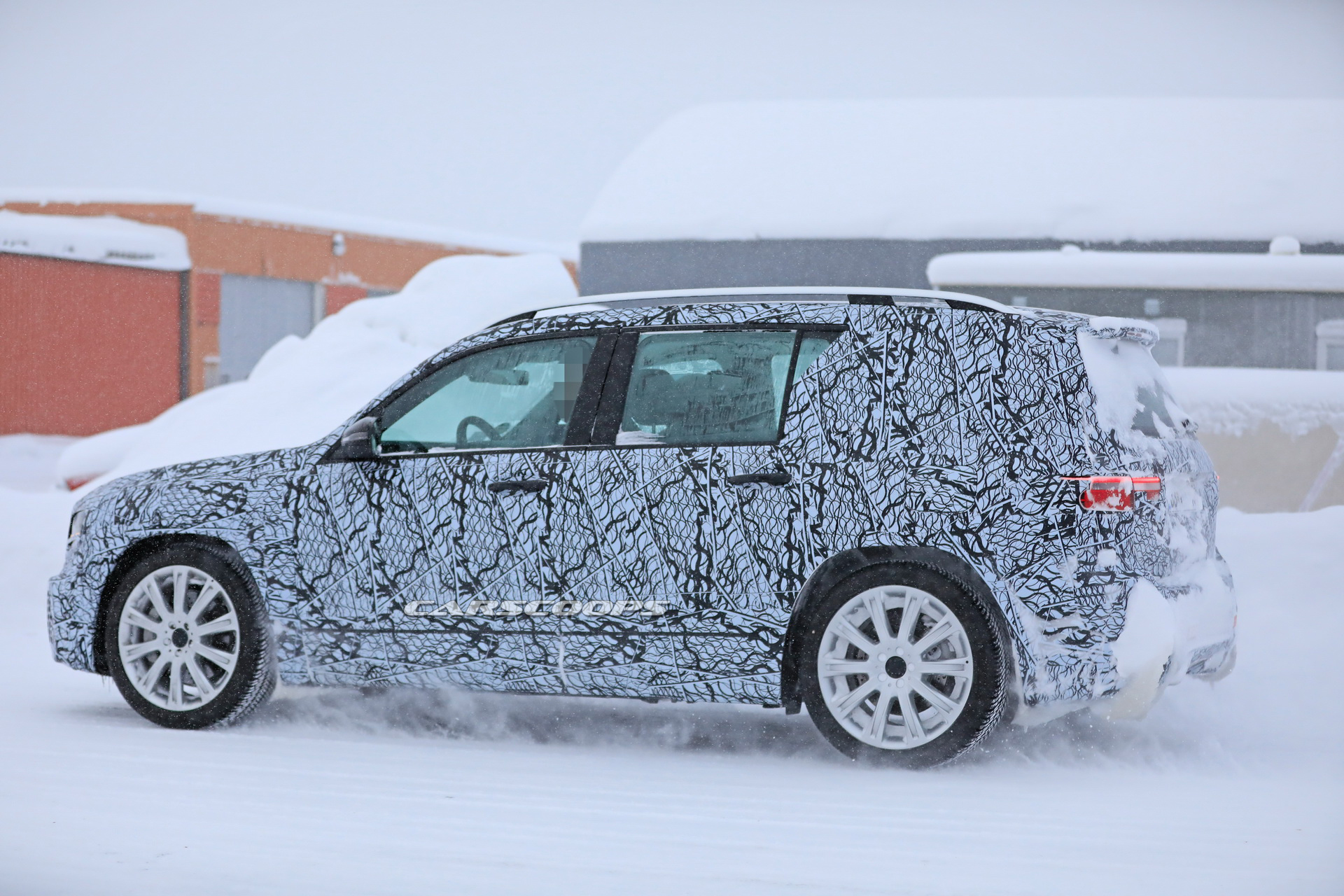 2020-Mercedes-AMG-GLB-35-05 2020 Mercedes AMG GLB 35 Packs 302 HP In Its Compact Boxy Body