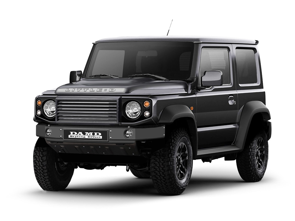 Suzuki Jimny Little D CGI by Damd Tuning 1 DAMD’s Suzuki Jimny Tunes Make Great LR Defender And G-Class Impressions