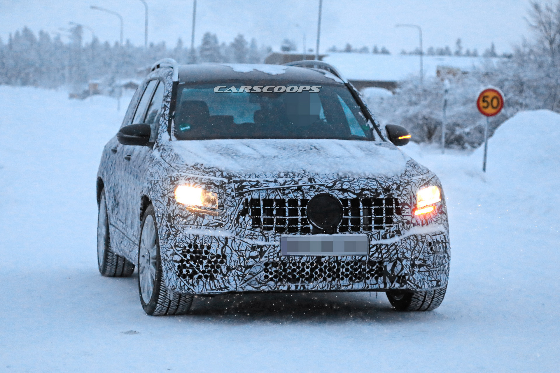 2020-Mercedes-AMG-GLB-35-14 2020 Mercedes AMG GLB 35 Packs 302 HP In Its Compact Boxy Body