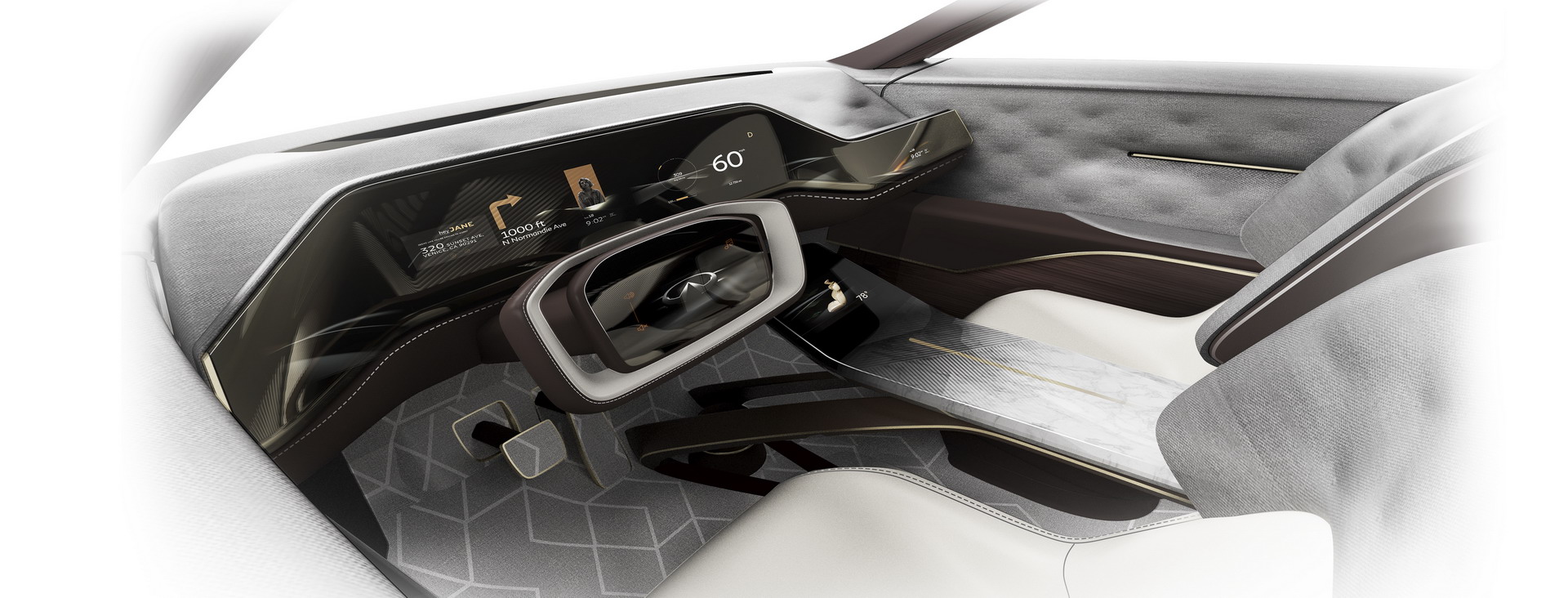 Infiniti QX Concept 22 QX Inspiration Concept Is An Unrealistic Teaser Of Infiniti’s New Electric SUV