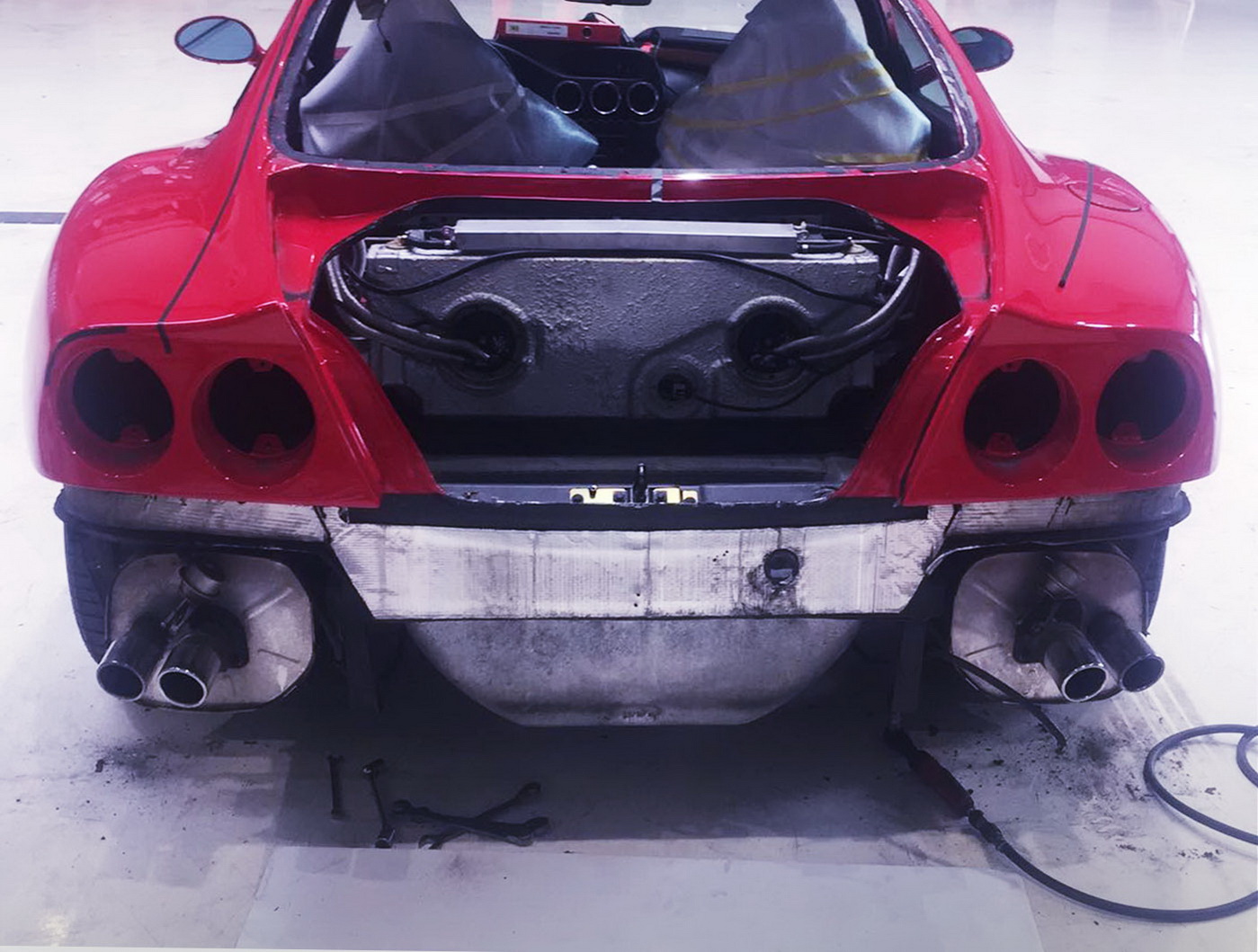 Ferrari-Breadvan-Project-20 Ferrari Breadvan Hommage Under Development Based On A 550 Maranello