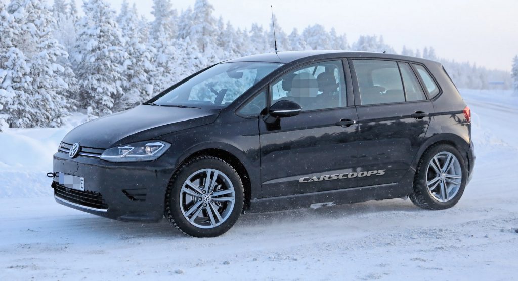 An Electric VW Is Hiding Under This Golf Sportsvan Mule