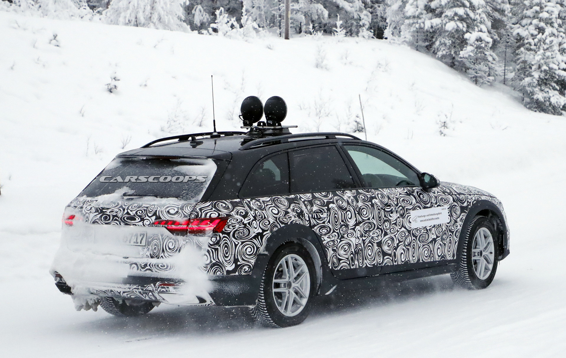 audi a4 allroad facelift spy shots 10 2020 Audi A4 Allroad Facelift Coming With Q8-Inspired Styling