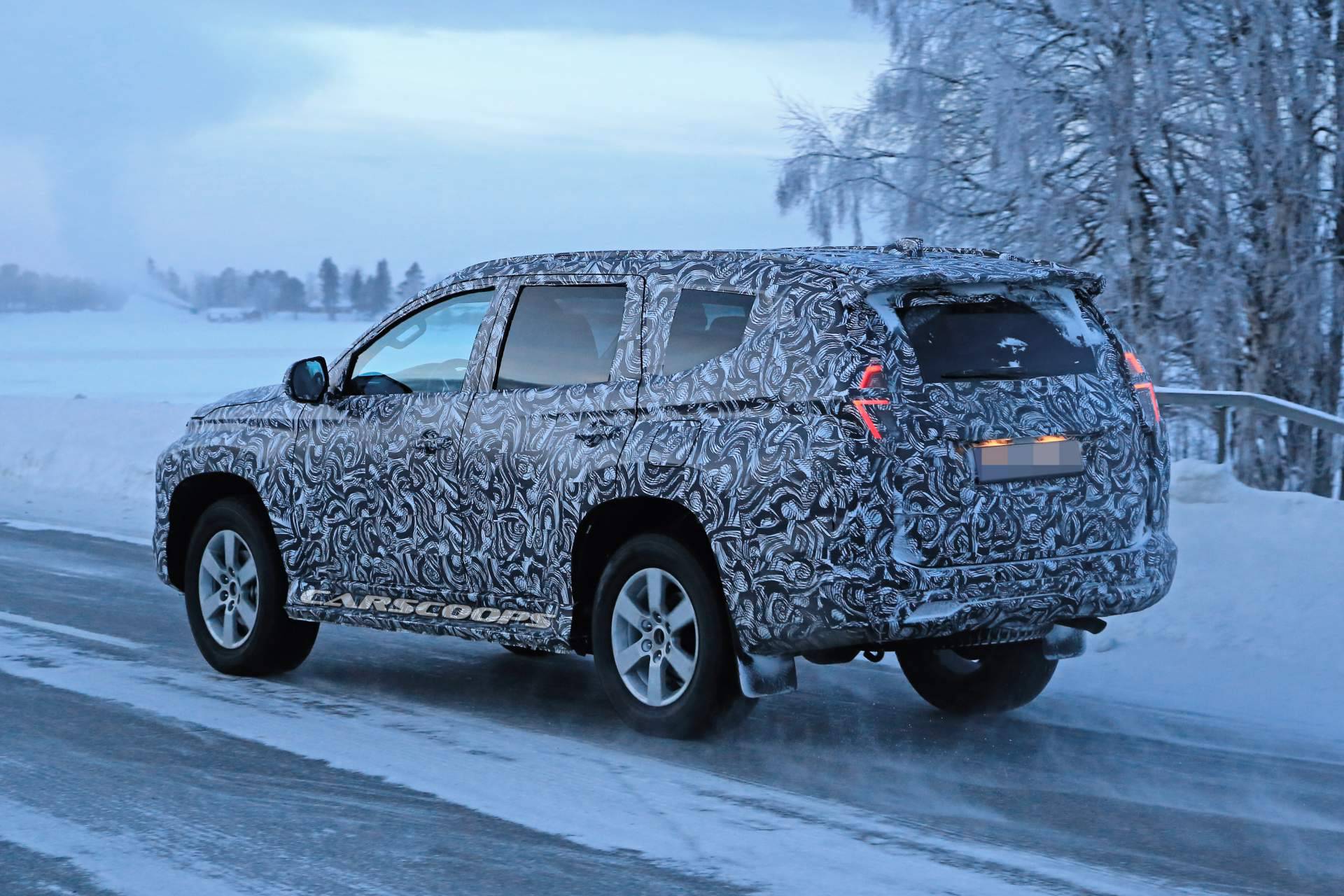 2020 Mitsubishi Pajero Sport facelift spy shots 8 2020 Mitsubishi Pajero Sport Shows Updated Face Ahead Of July 25 Reveal