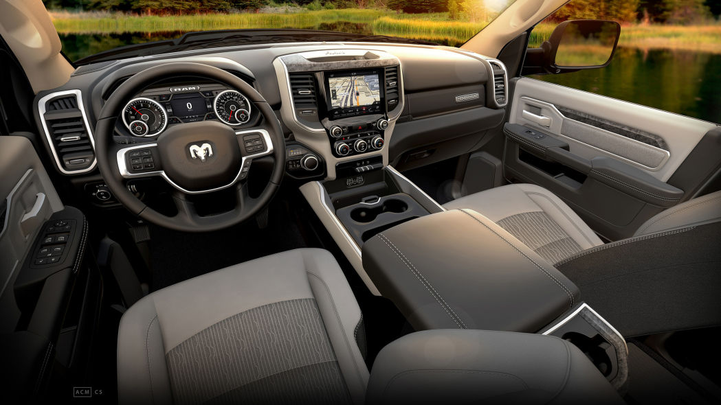 2019 Ram 2500 and 3500 HD interior 1 2019 Ram HD Brings Up To 1,000 Lb-Ft Of Torque, Class-Leading Towing