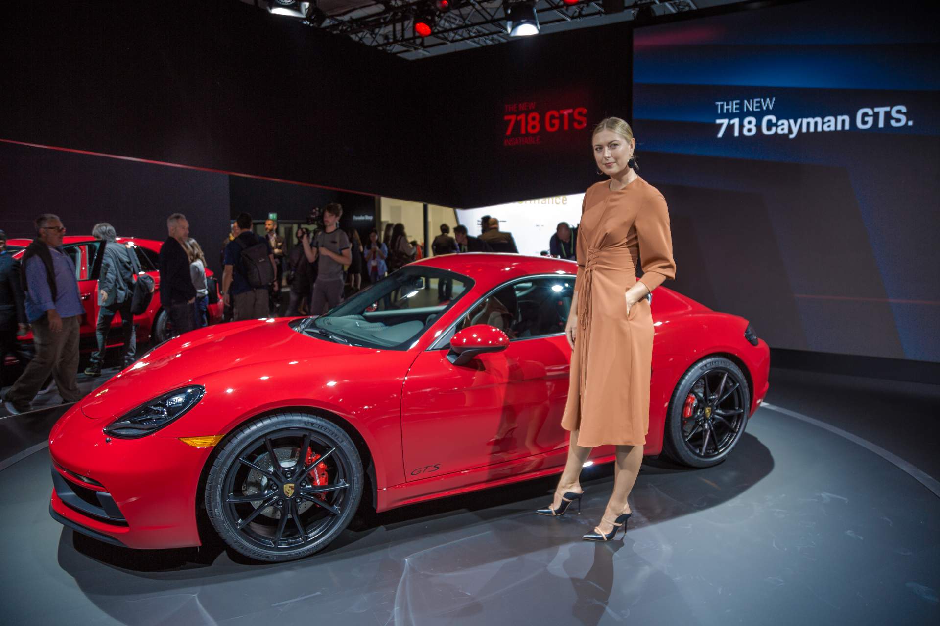 Porsche 718 Cayman GTS and Maria Sharapova Porsche Posts Record Deliveries In 2018 – And Its SUVs Were The Best-Sellers