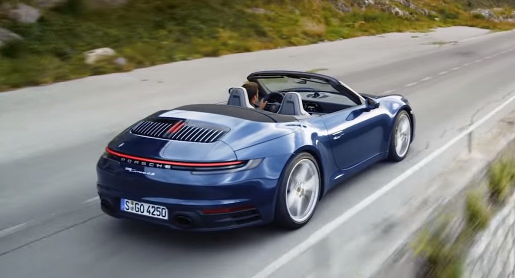 Porsche Gives Us Our First Driving Look At New 911 Cabriolet