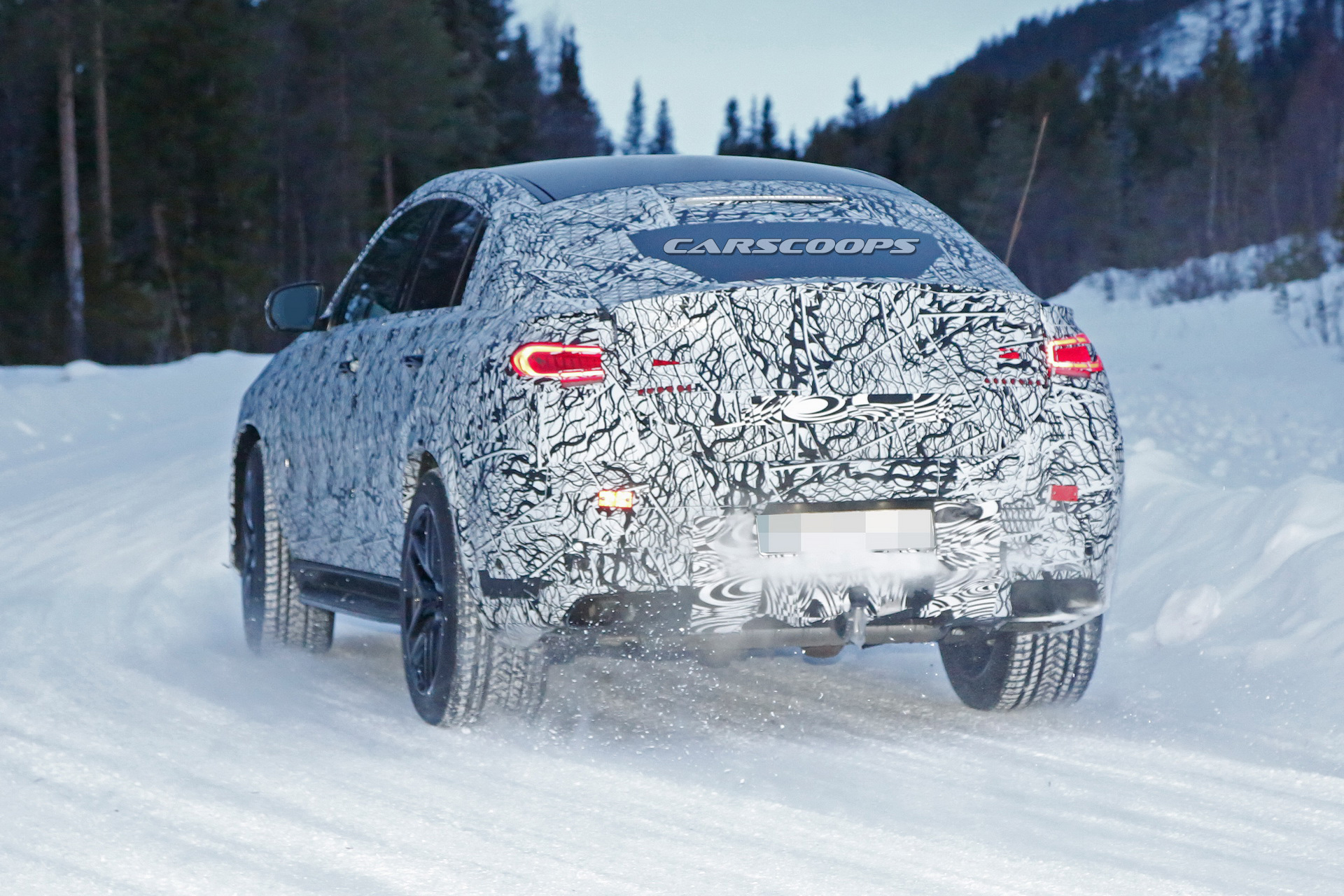 2020 mercedes-amg gle 63 coupe spy 8 Hot New 2020 Mercedes-AMG GLE 63 Coupe Coming With Up To 603 HP