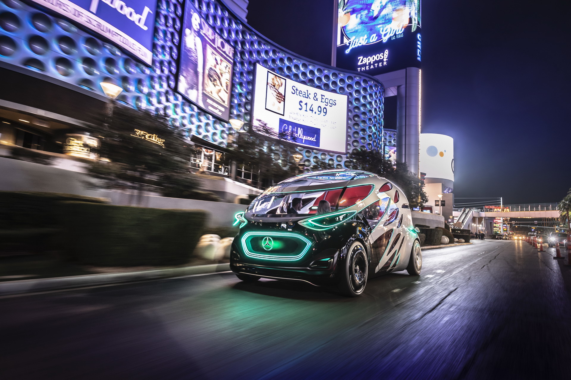 Mercedes Urbanite CES 14 Mercedes Maps Its Present (EQC) And Future (Urbanetic) At CES