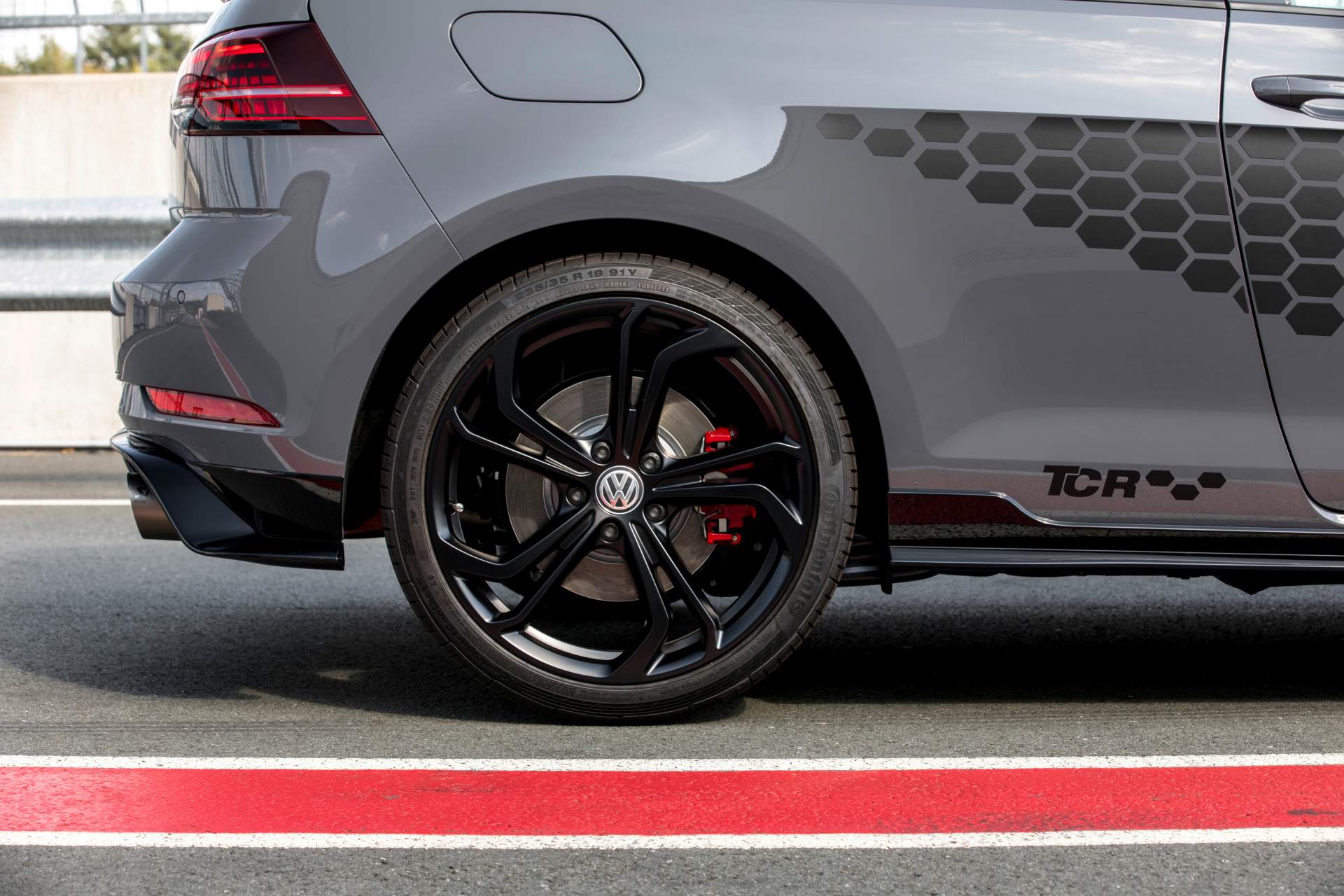 The new Volkswagen Golf GTI TCR 286HP VW Golf GTI TCR Introduces Itself In Huge Photo Gallery