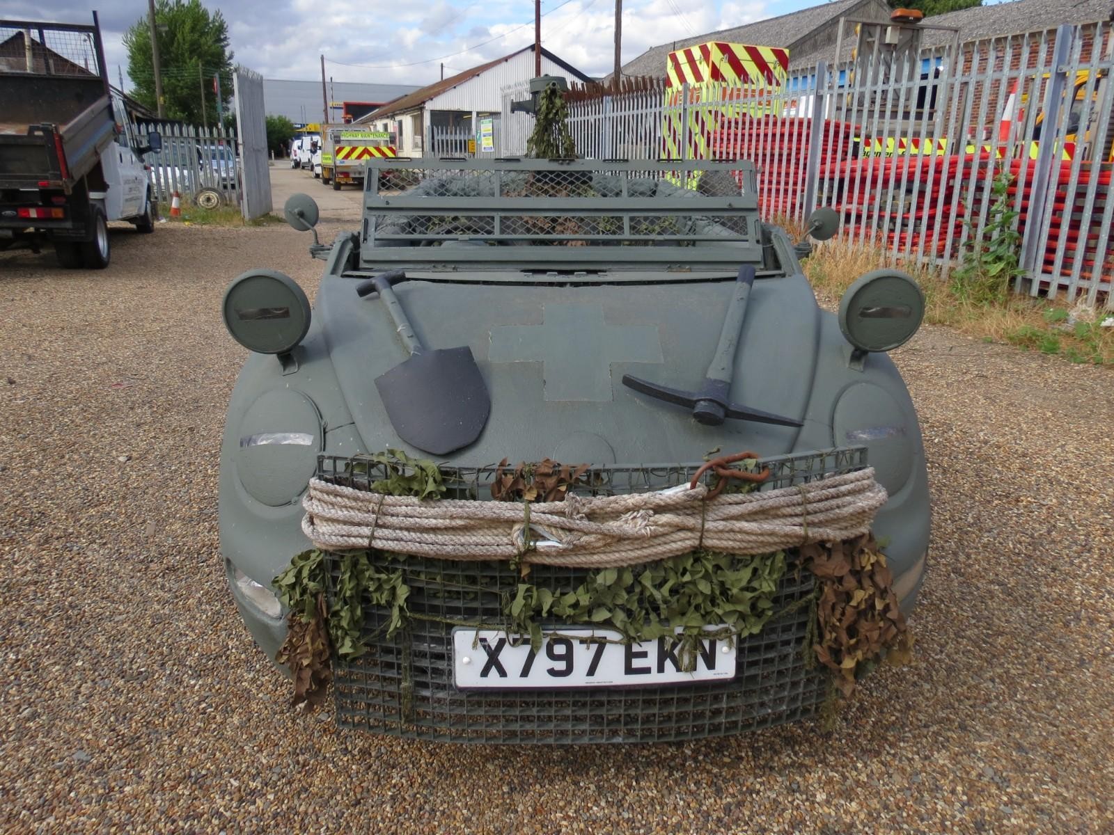 VW Beetle WWII Cabrio-1 Prepare To Invade Poland With This WWII Inspired VW Beetle Cabrio