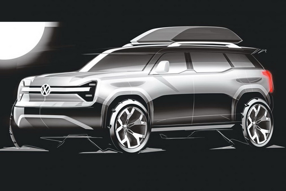 VW-ID-Rugged-SUV-Sketch-01 VW Toying With The Idea Of A Jeep-Rivaling Electric SUV