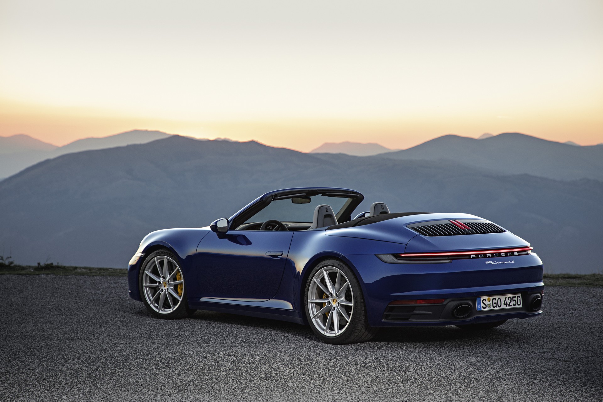 2020 Porsche 911 Convertible-6 Porsche Gives Us Our First Driving Look At New 911 Cabriolet