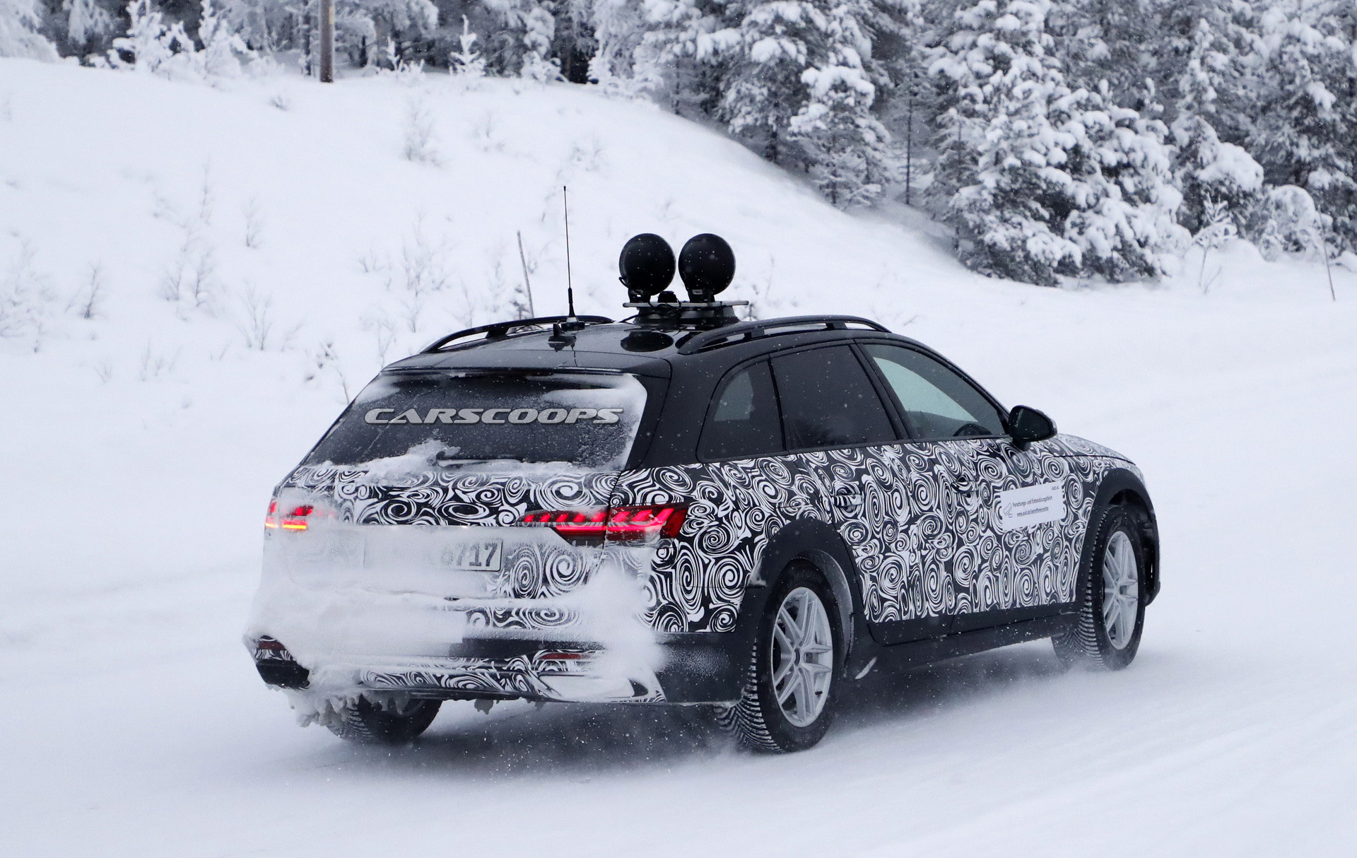 audi a4 allroad facelift spy shots 11 2020 Audi A4 Allroad Facelift Coming With Q8-Inspired Styling