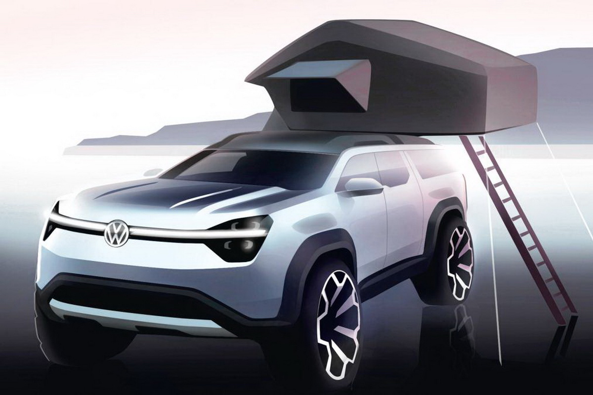 VW-ID-Rugged-SUV-Sketch-02 VW Toying With The Idea Of A Jeep-Rivaling Electric SUV