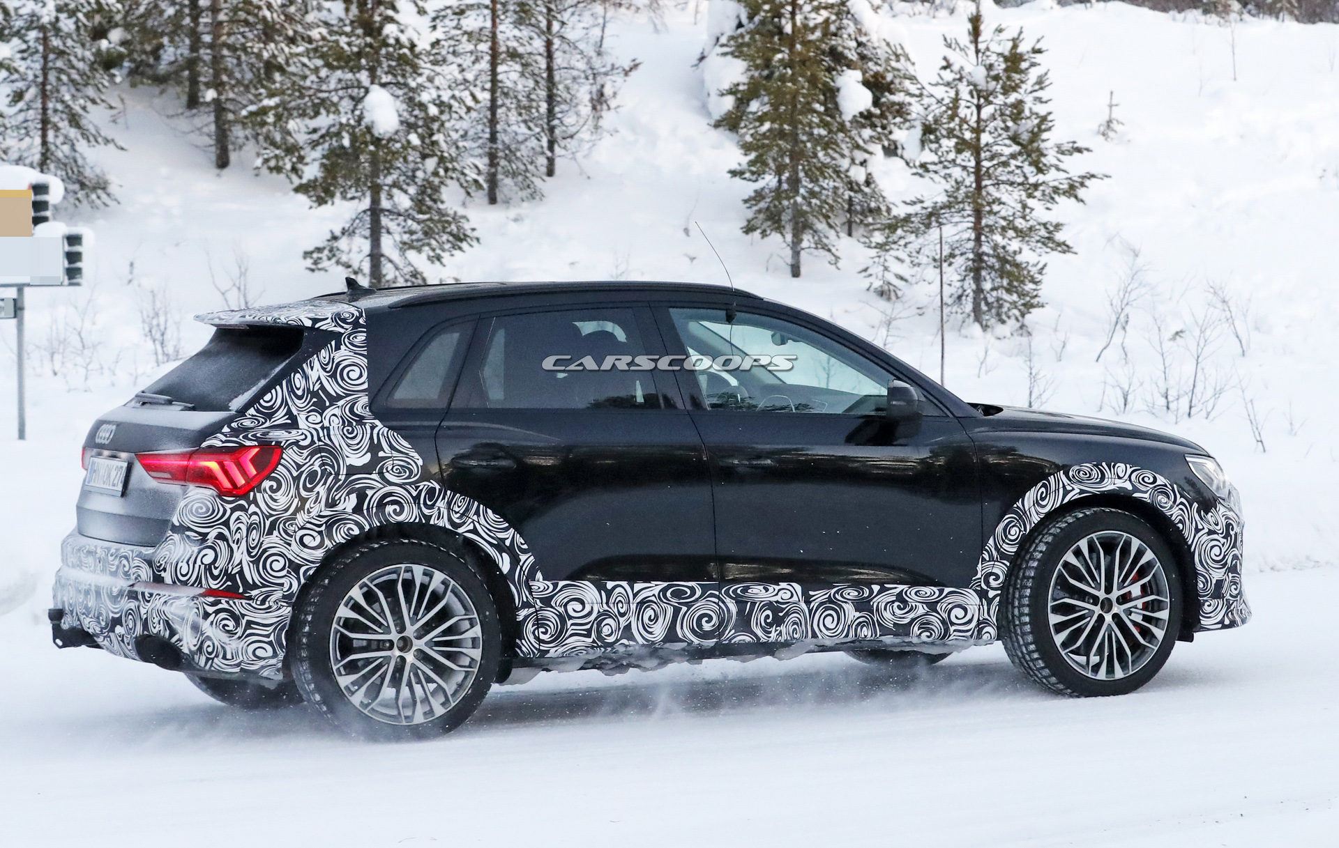 2020 audi rs q3 spied cold weather testing 8 2020 Audi RS Q3’s Path To Segment Crown Comes With Loads Of Power