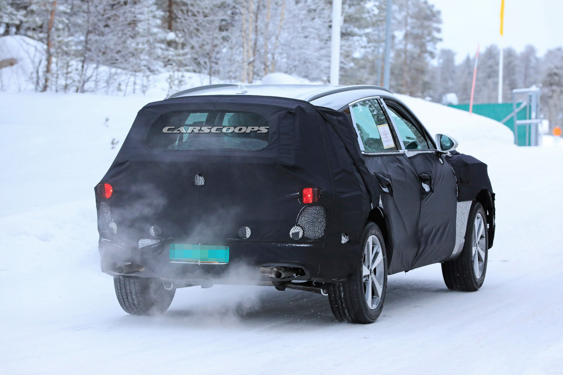 2020-Genesis-GV80-14 2020 Genesis GV80 Luxury SUV Filmed Testing, See First Interior Photos Too (Update)