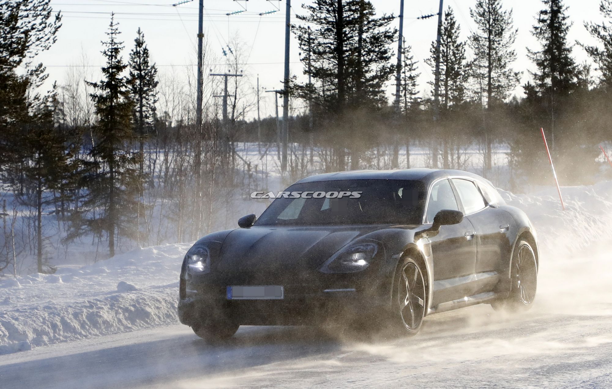 Porsche-Taycan-Sport-Turismo-Spy-Shots-4 Porsche Taycan Sport Turismo Adds A Dash Of Practicality And Style