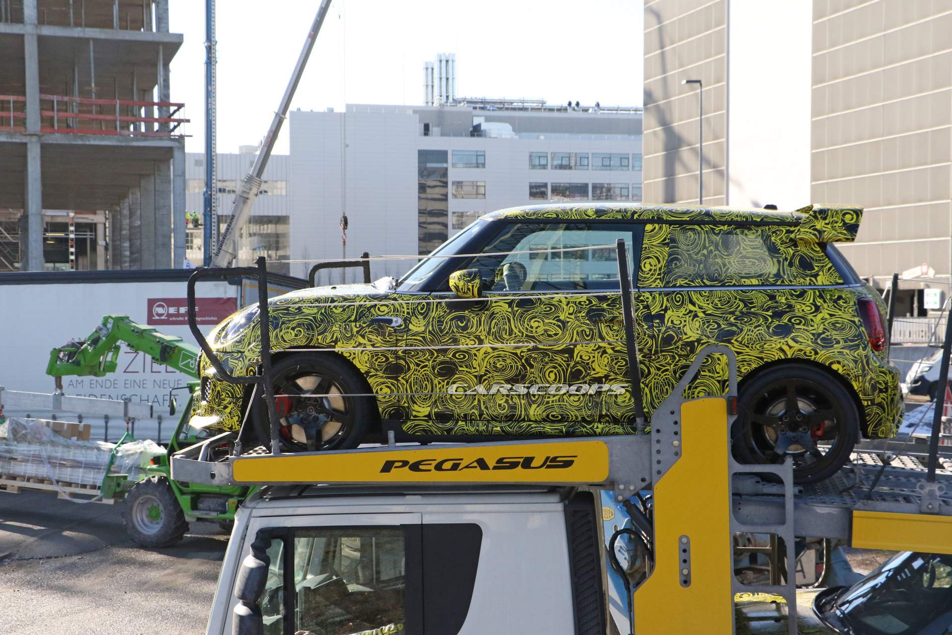 2020 Mini JCW GP spy shots 7 2020 Mini JCW GP Shows Wild Production Bodykit For The First Time