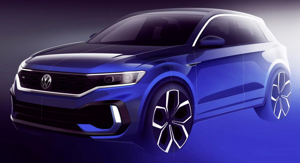 VW T-Roc R VW T-Roc R Hot SUV Previewed As 300HP Near-Production Concept