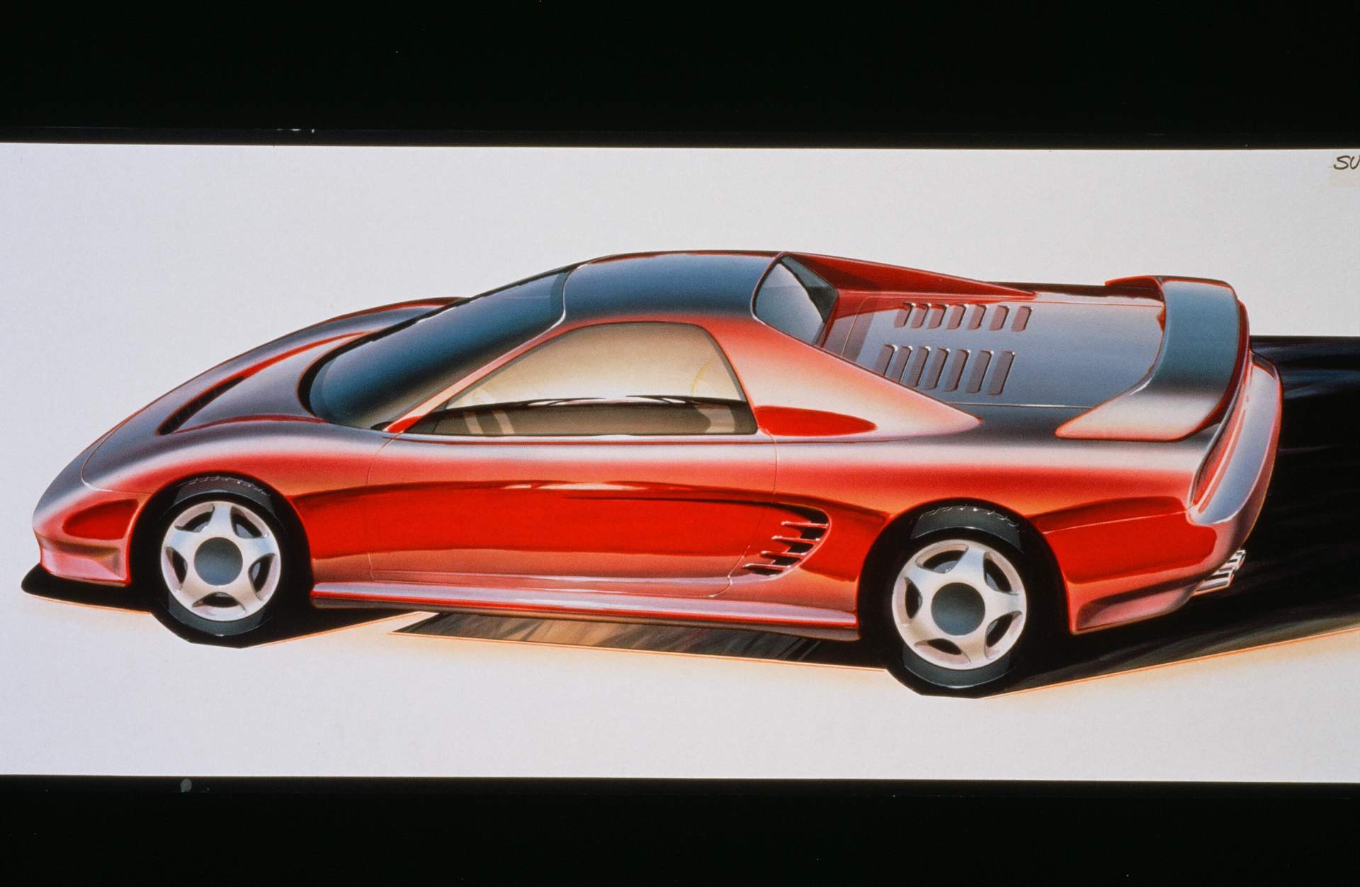 Original NSX Sketch Acura Marks 30 Years Of NSX With Throwback Video And Photo Gallery