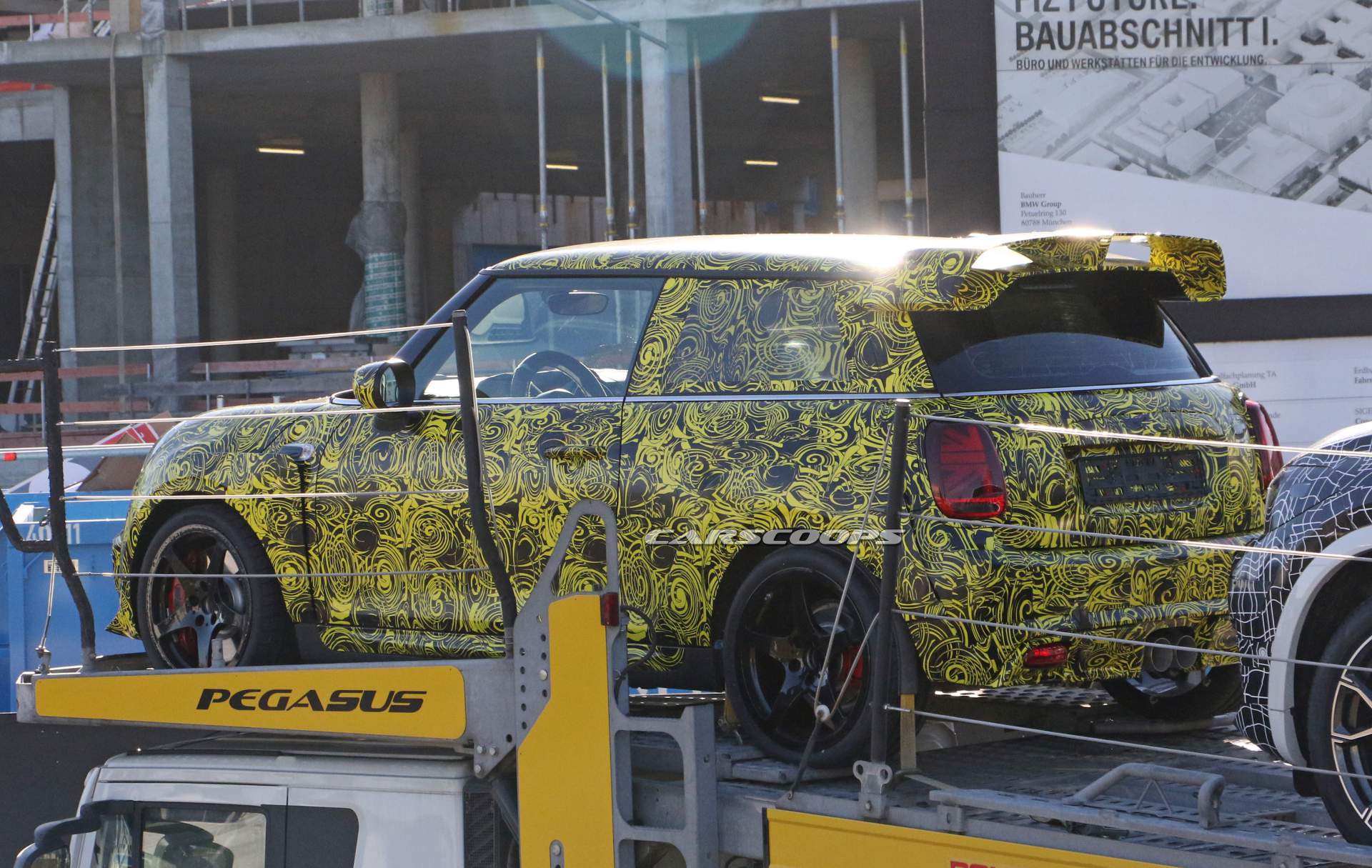 2020 Mini JCW GP spy shots 11 2020 Mini JCW GP Shows Wild Production Bodykit For The First Time