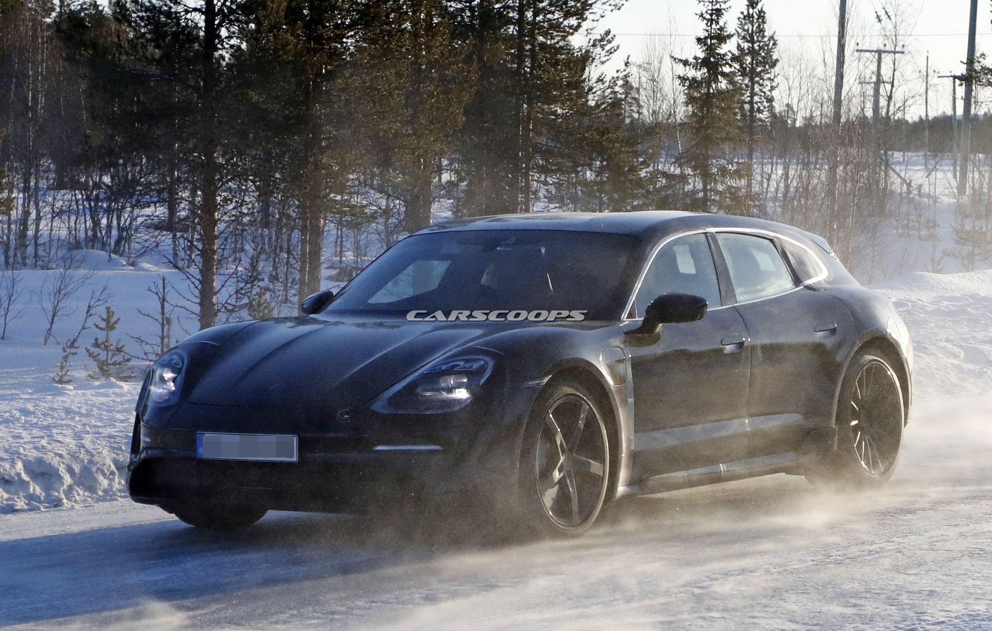 Porsche-Taycan-Sport-Turismo-Spy-Shots-5 Porsche Taycan Sport Turismo Adds A Dash Of Practicality And Style