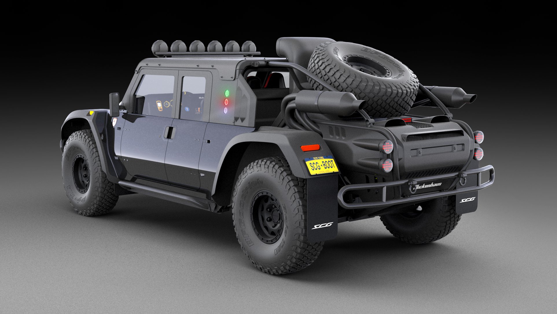 Scuderia-Cameron-Glickenhaus-Baja-Boot-3 Scuderia Cameron Glickenhaus Baja Boot Looks Even Better As A Four-Door
