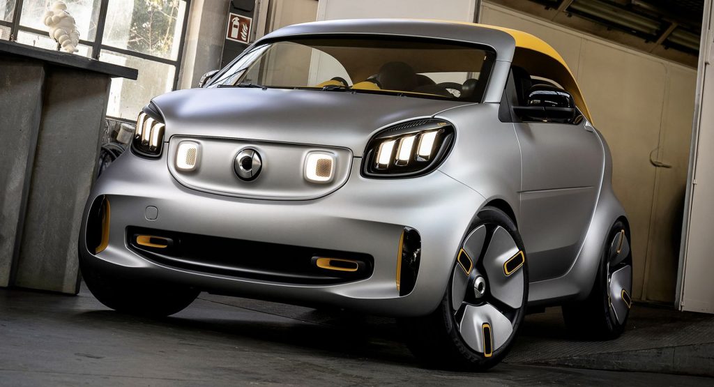  Smart Forease+ Concept Is A Tiny Funky Speedster For The City