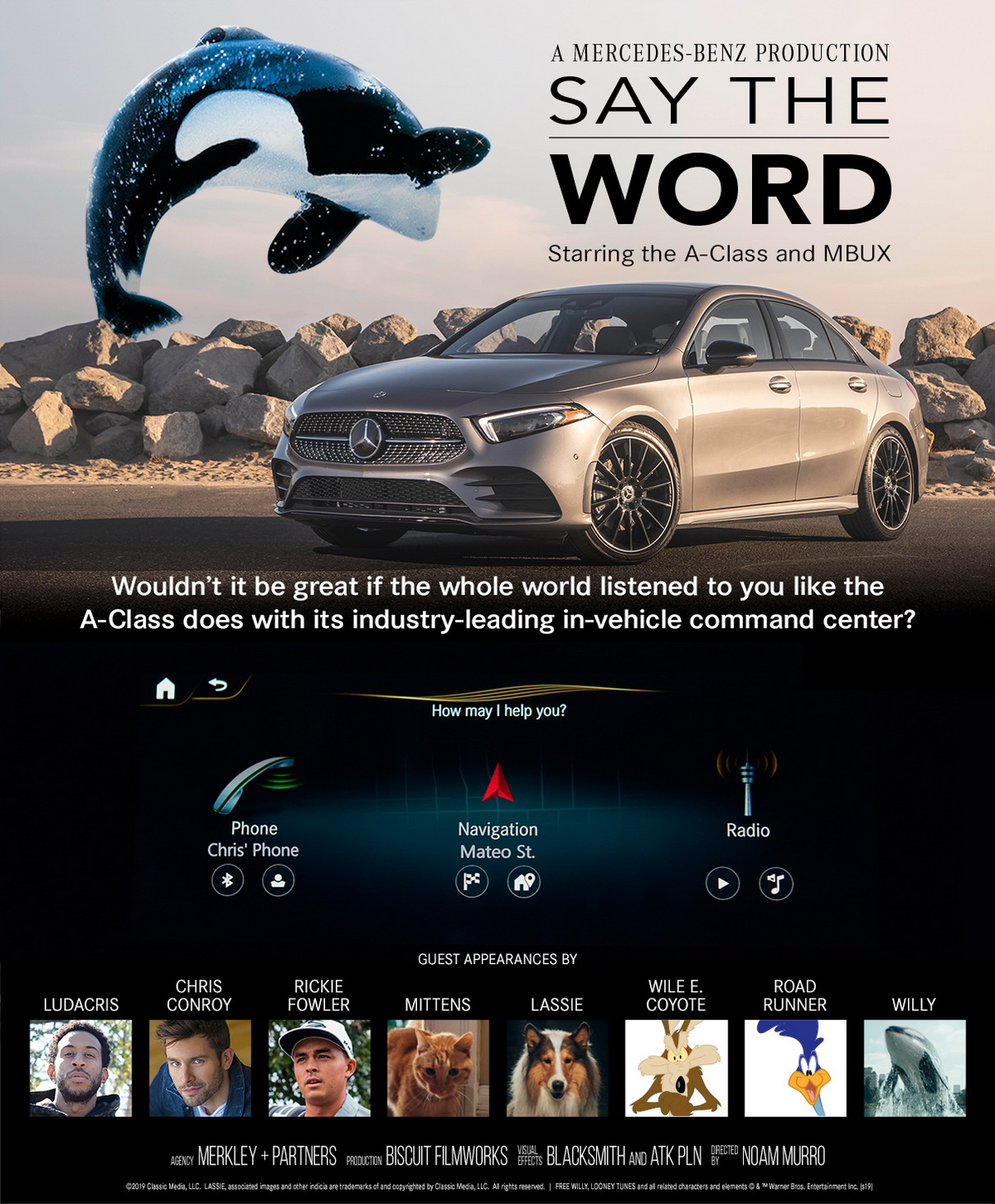 Poster-Free Willy-FINAL-source Mercedes Makes New A-Class Sound Pretty Clever In Super Bowl Ad