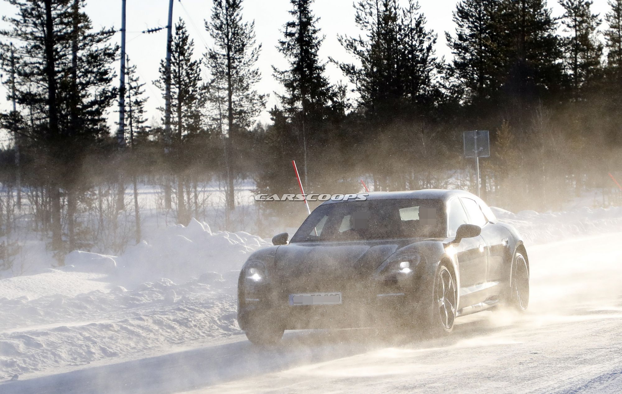 Porsche-Taycan-Sport-Turismo-Spy-Shots-3 Porsche Taycan Sport Turismo Adds A Dash Of Practicality And Style