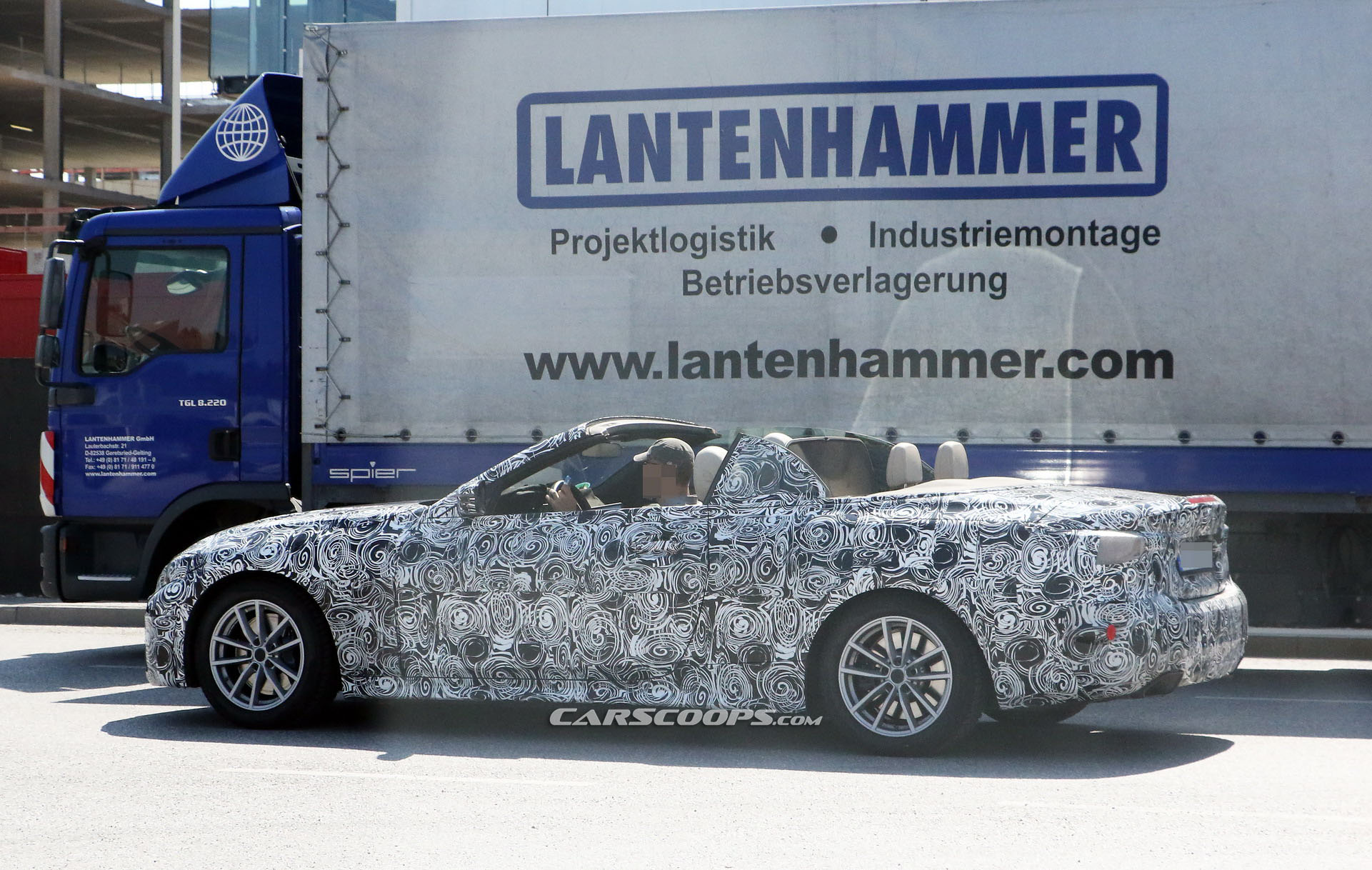 2020 BMW 4 Series Convertible Open Top 6 2020 BMW 4-Series Convertible Gives Us Our First Topless Look