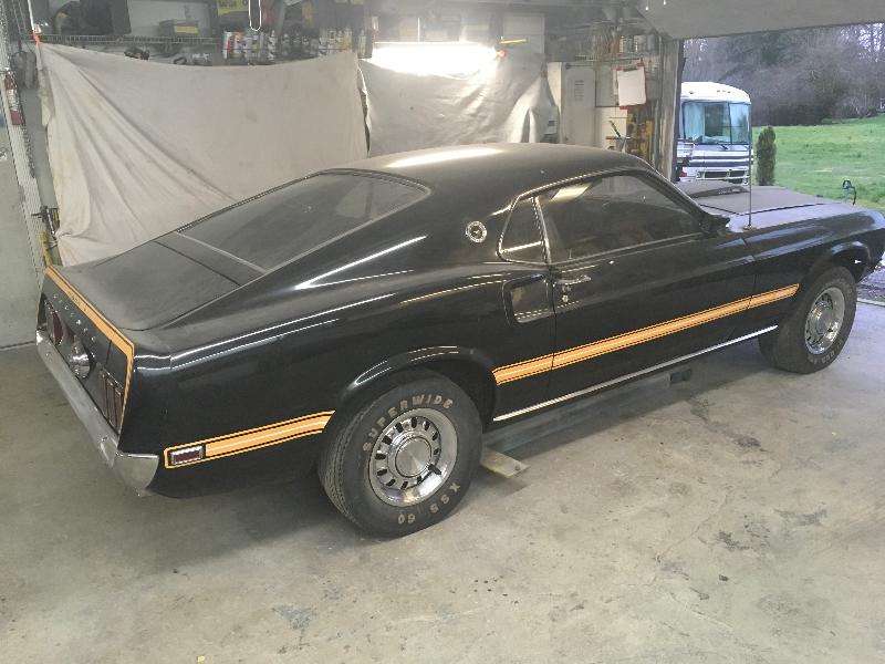 mach 1 ford mustang barn find 61 A 1969 Ford Mustang Mach 1 Was Sitting In A Garage For 39 Years!