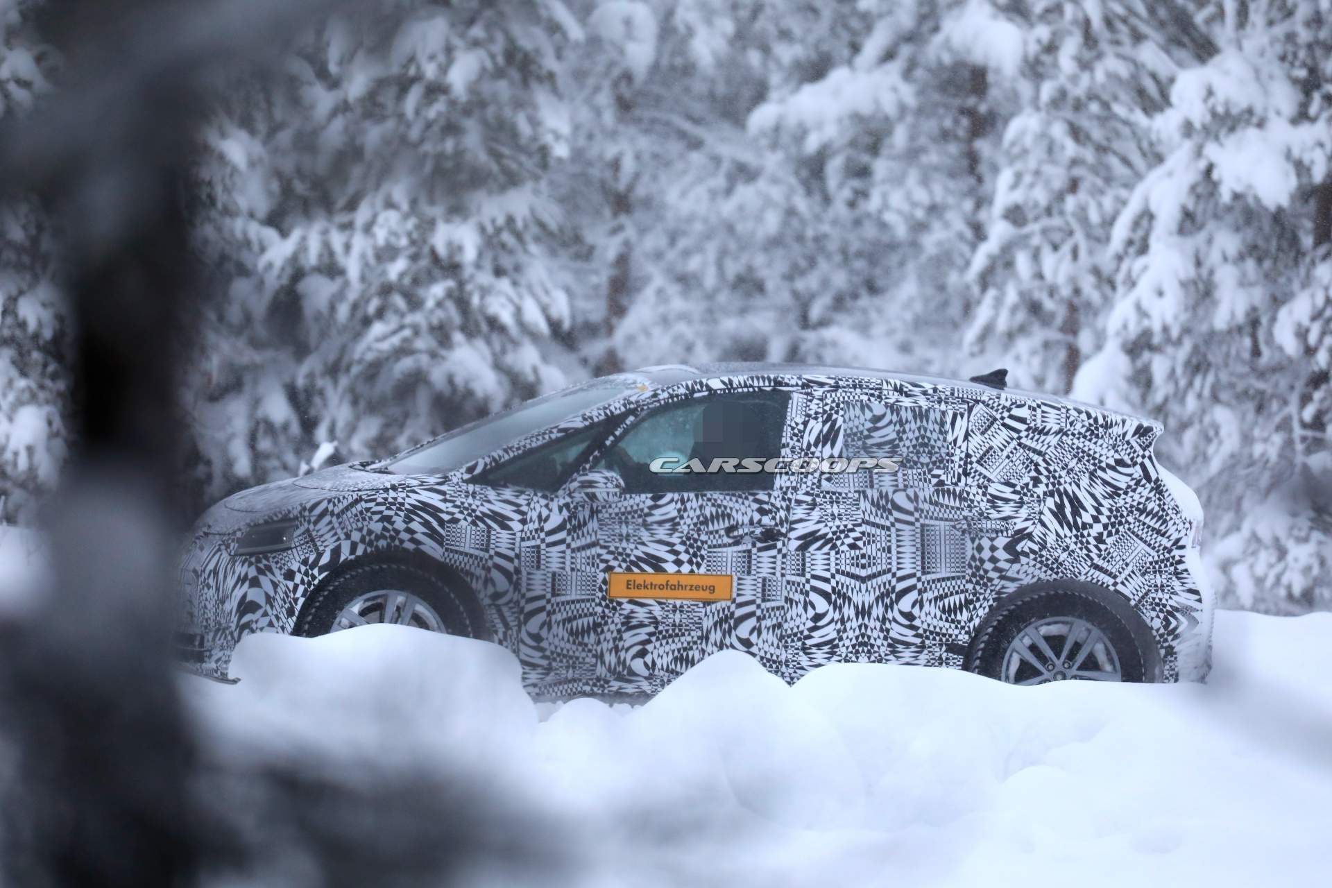 VW ID Neo spy shots 21 2020 VW ID Hatchback Spotted Testing Its Electric Powertrain In Extreme Winter Conditions