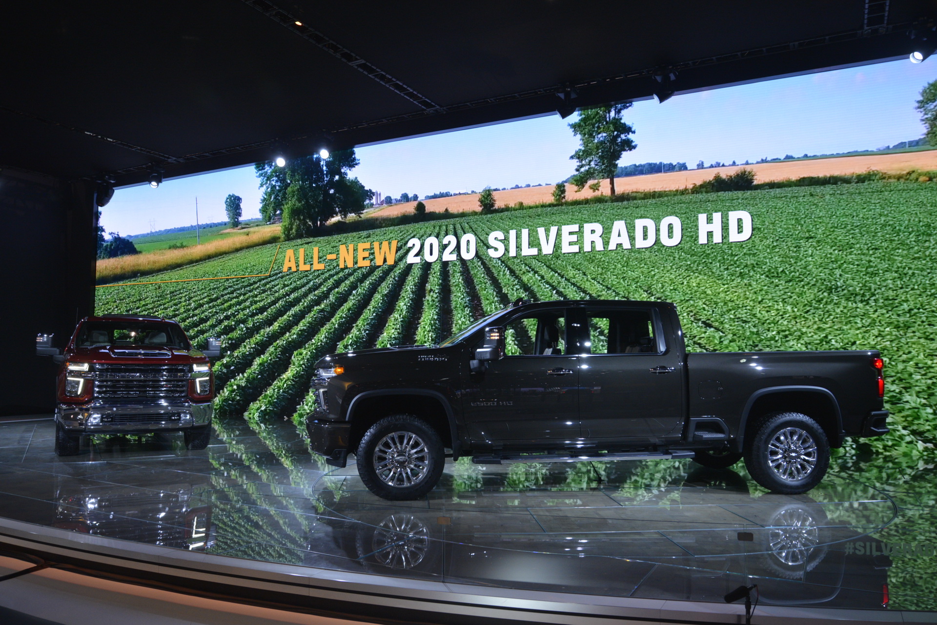 2020 chevrolet silverado chicago live pics 1 New Chevy Trucks Show Up Big In Chicago, Even In LEGO Form