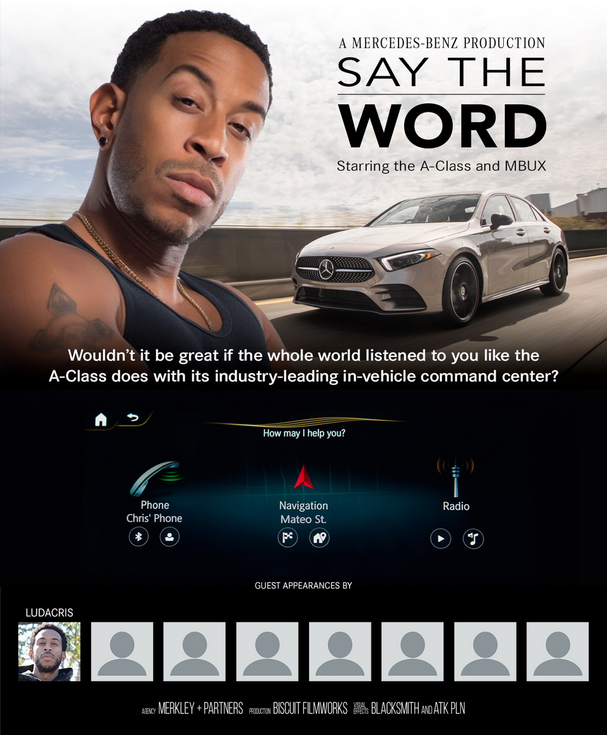 Poster-Ludacris-FINAL-source Mercedes Makes New A-Class Sound Pretty Clever In Super Bowl Ad