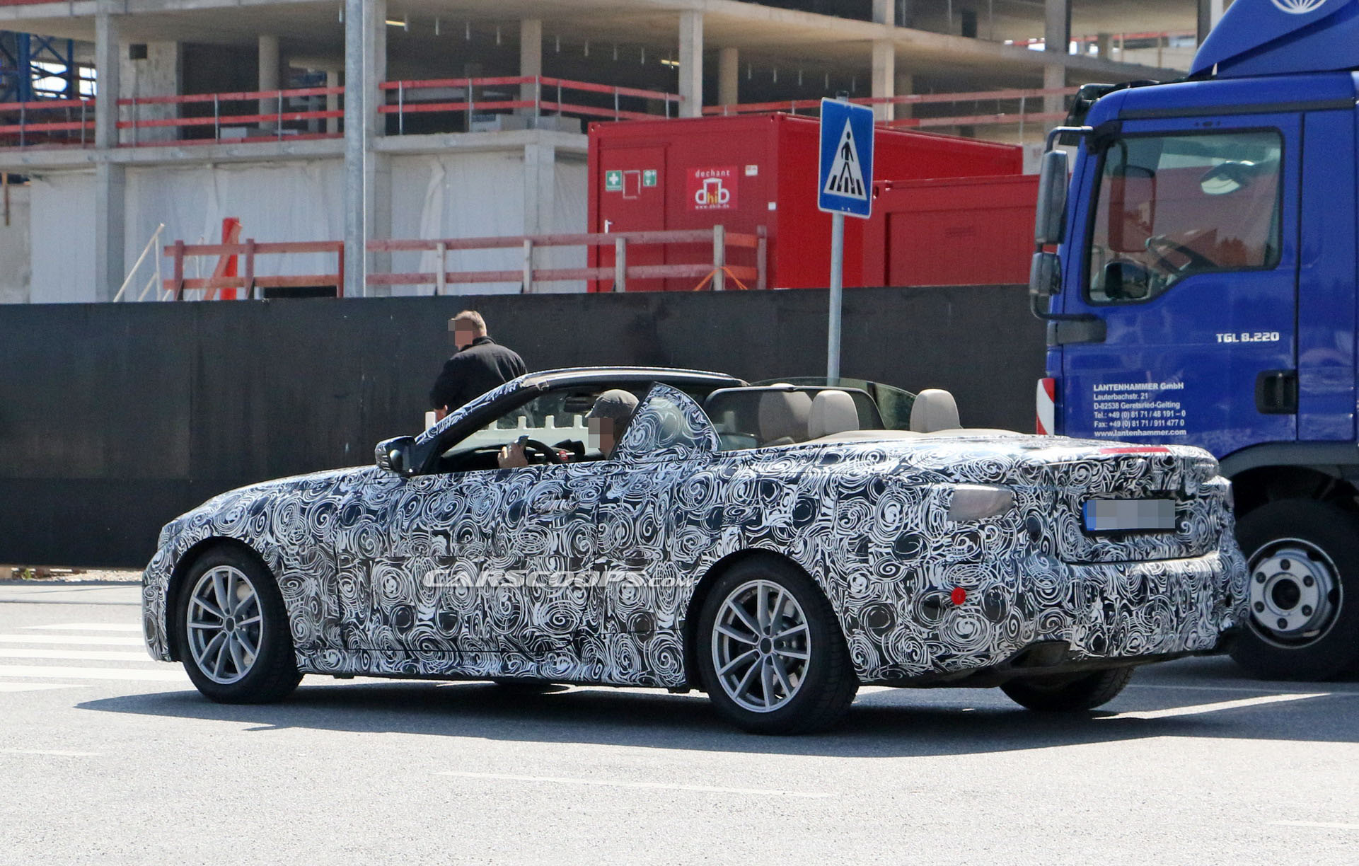 2020 BMW 4 Series Convertible Open Top 7 2020 BMW 4-Series Convertible Gives Us Our First Topless Look