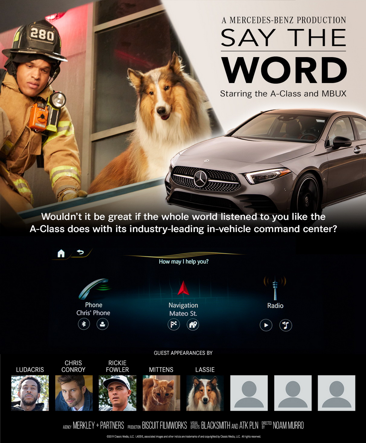 Poster-Lassie-FINAL-source Mercedes Makes New A-Class Sound Pretty Clever In Super Bowl Ad