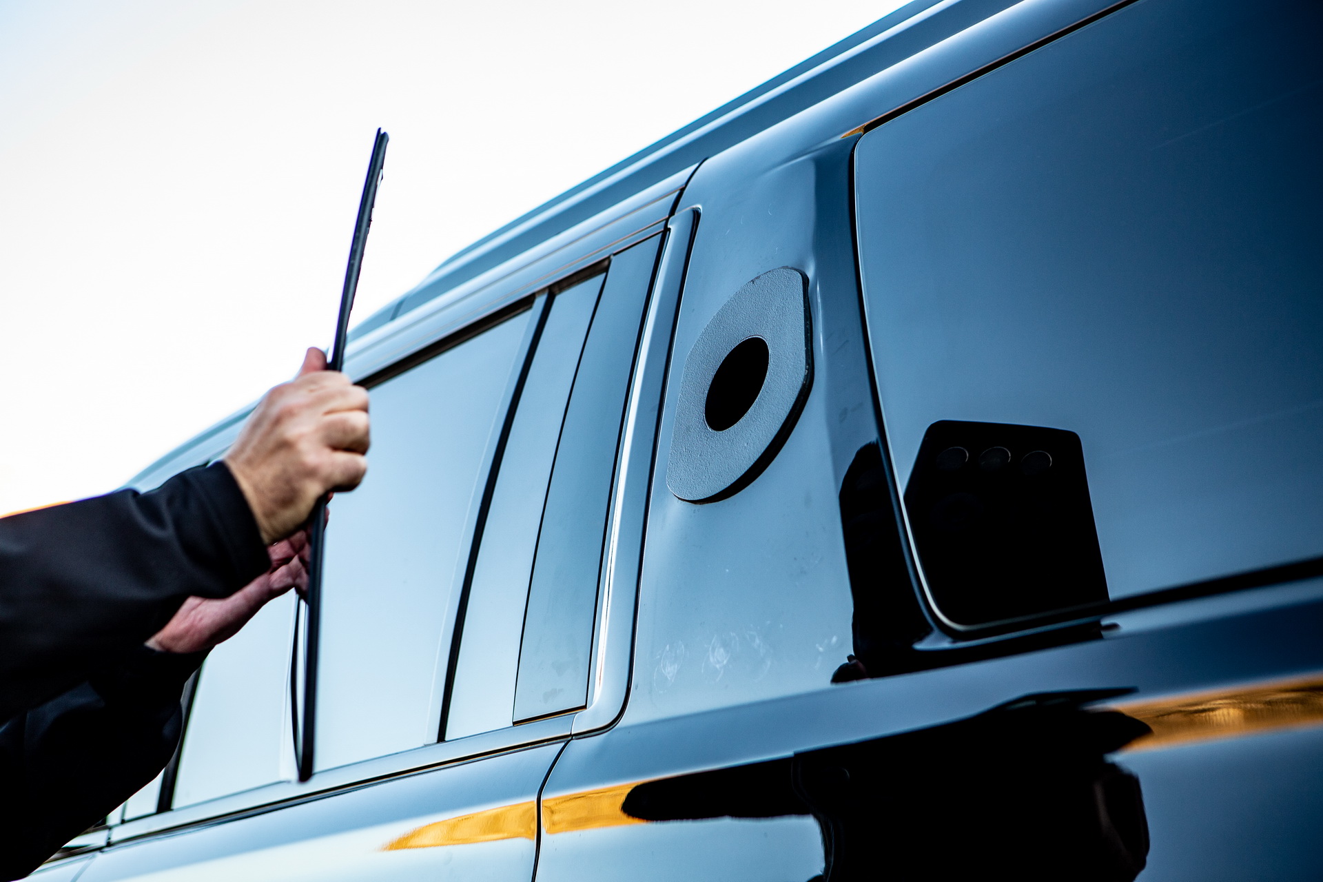 addarmor cadillac escalade armored 8 AddArmor’s $350k Cadillac Escalade Is A Tank With Apple TV, HBO And Countermeasures