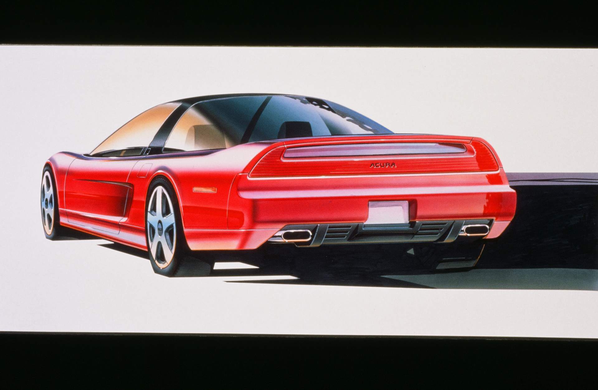Original NSX Sketch Acura Marks 30 Years Of NSX With Throwback Video And Photo Gallery