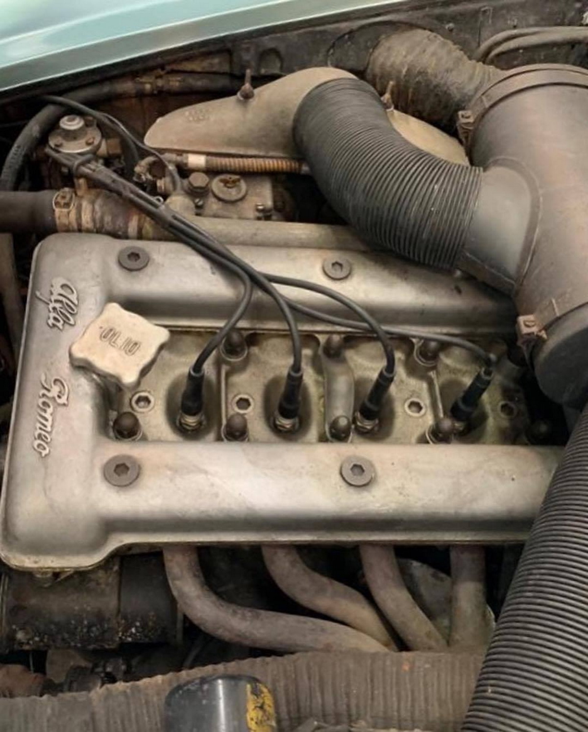 1962-Alfa-Romeo-Giulietta-SZ-14 1962 Alfa Romeo Giulietta SZ Sitting In Basement For 35 Years Sells For $650K